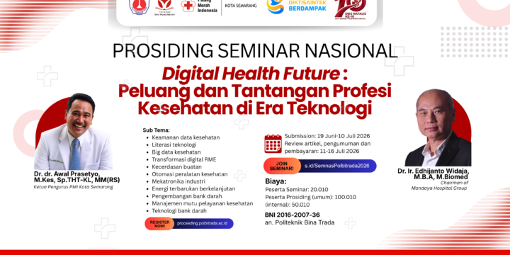 Prosiding Seminar Nasional “Digital Health Future”: Peluang dan Tantangan Profesi Kesehatan di Era Teknologi